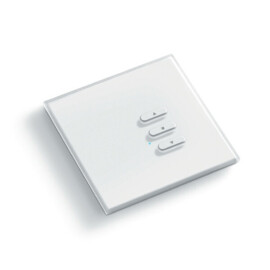 Teleco INTENSE - White wireless 3 channel wall transmitter